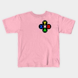 Xbox Style Buttons Alt Kids T-Shirt